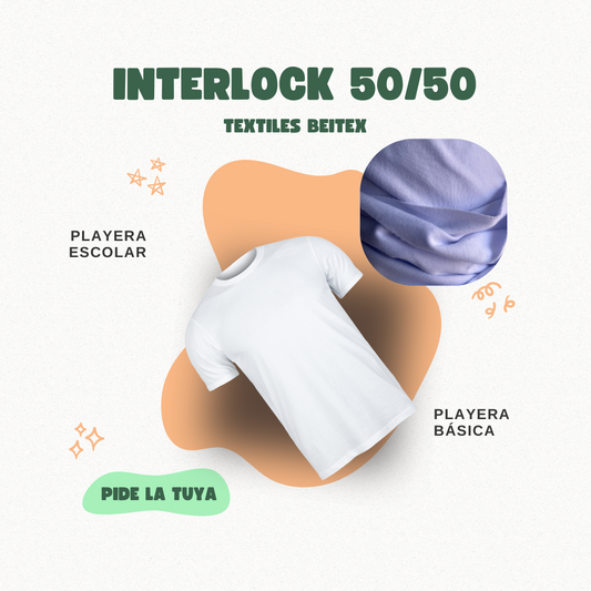 Tela Interlook 50/50