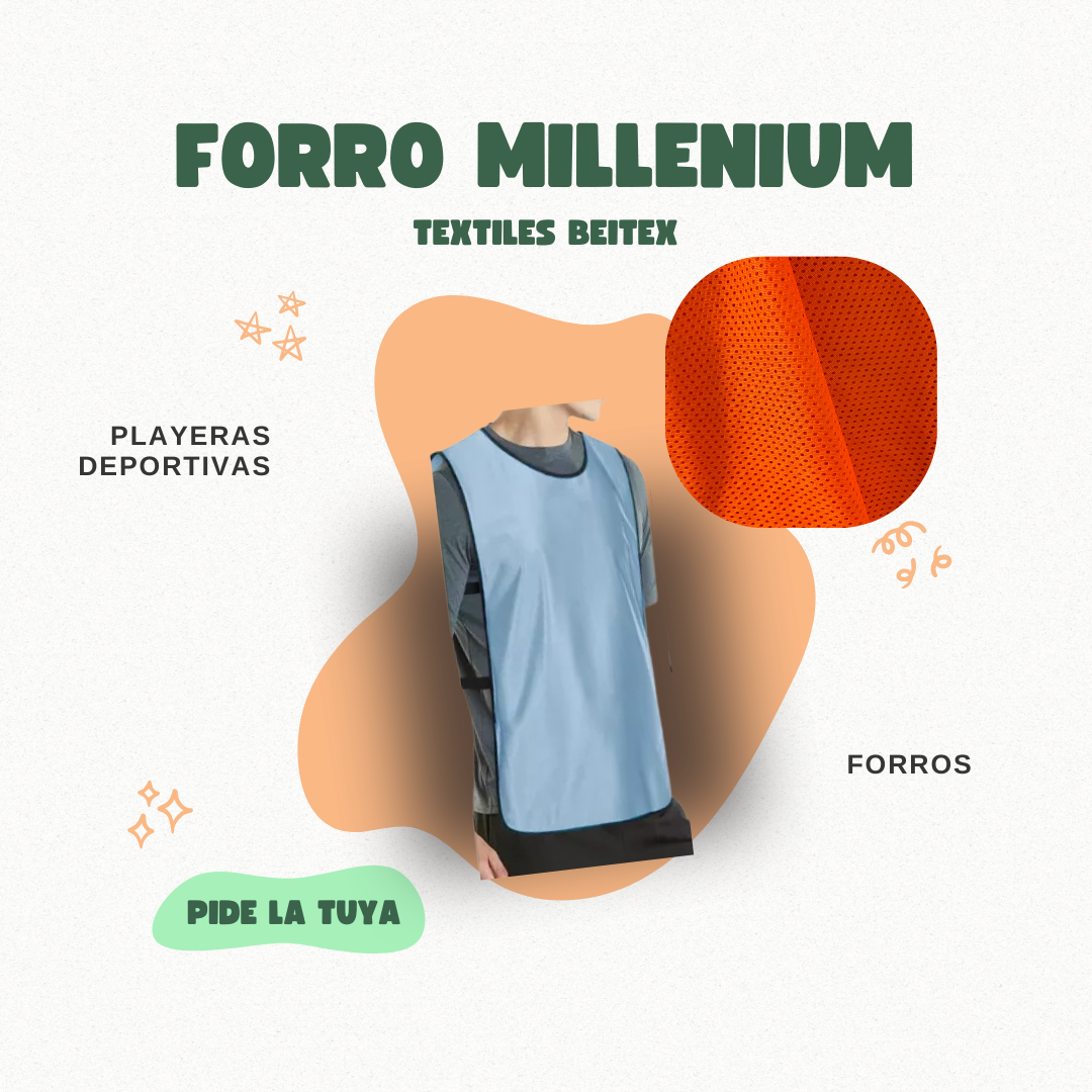 Forro Milenio para Casacas Deportivas