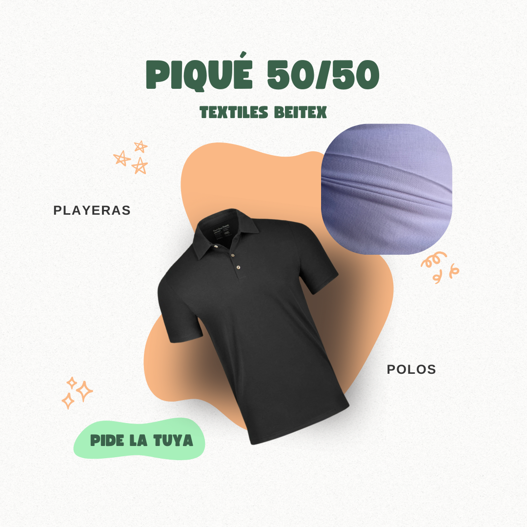 Tela Pique 50/50
