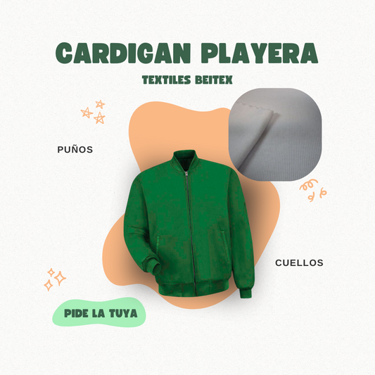 Tela Cardigan para Playera